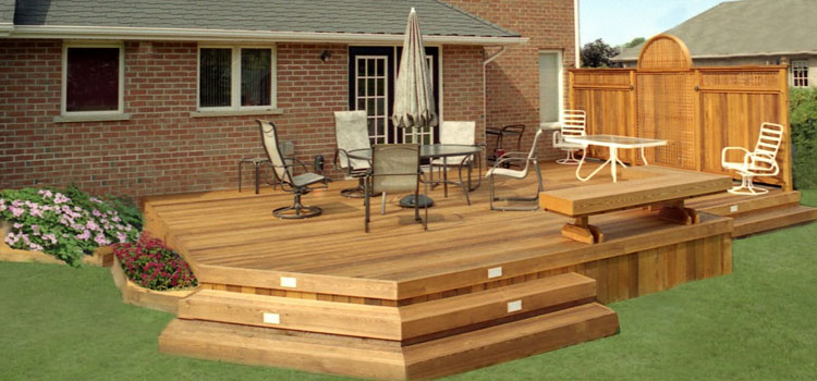 Cedar Composite Decking in Valley Village, CA