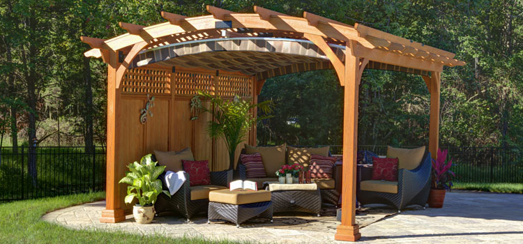 Modern Wood Pergola Installation in Valley Village, CA